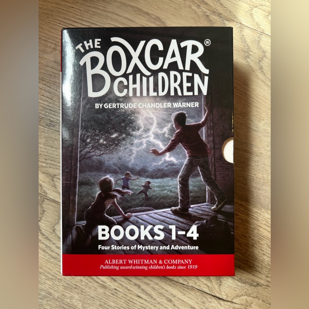 The boxcar children books 1 through four